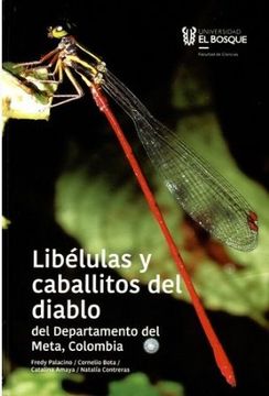 portada Libélulas y caballitos del diablo del departamento del Meta, Colombia