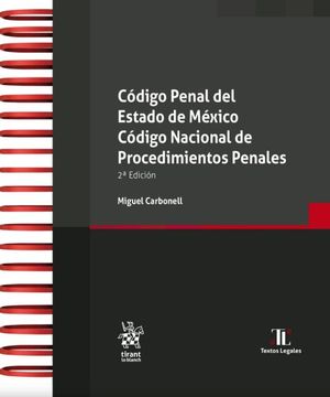 portada Código Penal del Estado de México Código Nacional de Procedimientos Penales / 2 ed.