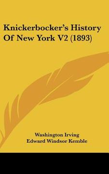 portada knickerbocker's history of new york v2 (1893) (en Inglés)