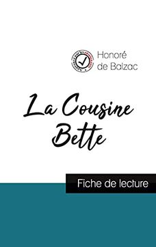 portada La Cousine Bette de Balzac (Fiche de Lecture et Analyse Complète de L'Oeuvre) (en Francés)
