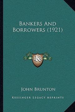 portada bankers and borrowers (1921) (en Inglés)