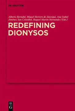 portada redefining dionysos (in English)
