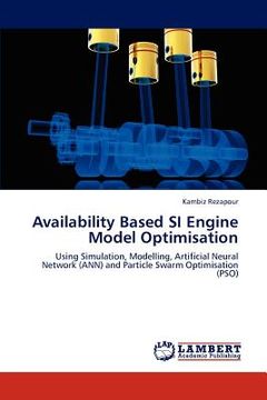 portada availability based si engine model optimisation (en Inglés)