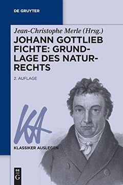 portada Johann Gottlieb Fichte: Grundlage des Naturrechts (in German)