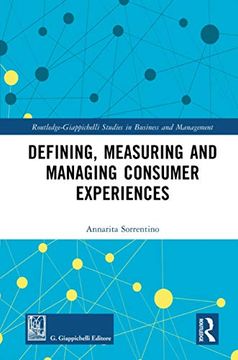 portada Defining, Measuring and Managing Consumer Experiences (Routledge-Giappichelli Studies in Business and Management) (en Inglés)