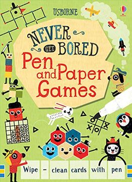 portada Pen and Paper Games (Never get Bored Cards) (en Inglés)