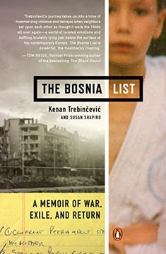 portada The Bosnia List: A Memoir of War, Exile, and Return (en Inglés)