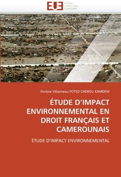 portada Etude D'Impact Environnemental En Droit Francais Et Camerounais