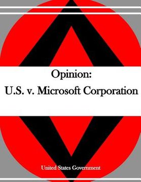 portada Opinion: U.S. v. Microsoft Corporation (in English)
