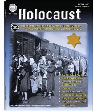 portada Holocaust Workbook, Grades 6 - 12 (en Inglés)