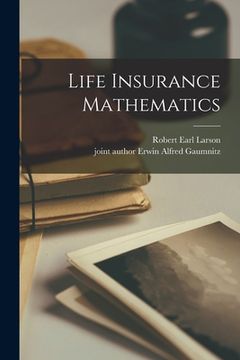 portada Life Insurance Mathematics (in English)