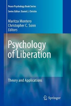portada psychology of liberation: theory and applications (en Inglés)