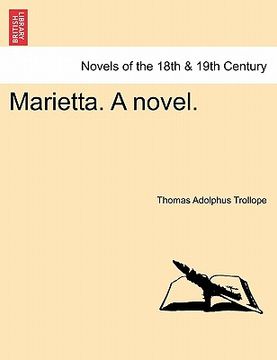 portada marietta. a novel. (in English)