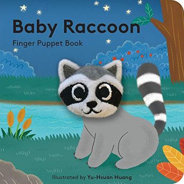 portada Baby Raccoon: Finger Puppet Book (en Inglés)