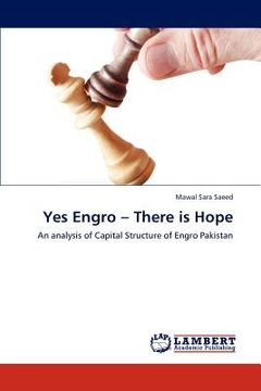 portada yes engro - there is hope (in English)