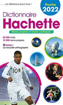 portada Dictionnaire Hachette Poche 2022: 50 000 Mots