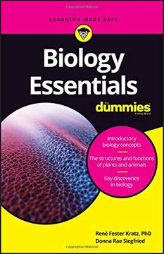 portada Biology Essentials for Dummies (en Inglés)