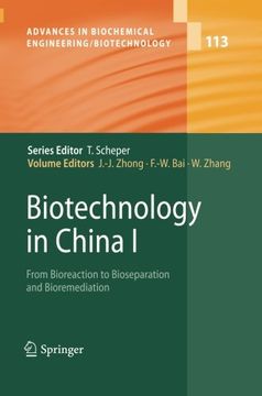 portada biotechnology in china i: from bioreaction to bioseparation and bioremediation (en Inglés)