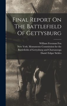 portada Final Report On The Battlefield Of Gettysburg (en Inglés)