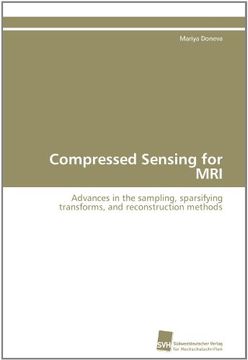 portada Compressed Sensing for MRI