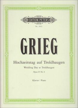 portada Wedding Day at Troldhaugen Op. 65 No. 6 for Piano: Sheet (in English)