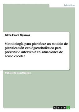 portada Metodología Para Planificar un Modelo de Planificación Ecológico (in Spanish)