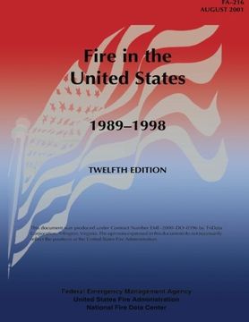 portada Fire in the United States, 1989-1998: FA-216