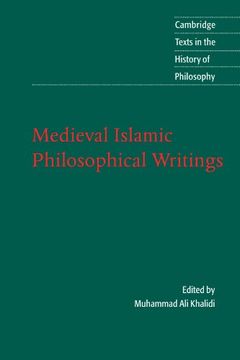 portada Medieval Islamic Philosophical Writings Paperback (Cambridge Texts in the History of Philosophy) 