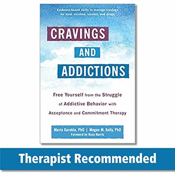 portada Cravings and Addictions: Free Yourself From the Struggle of Addictive Behavior With Acceptance and Commitment Therapy (in English)