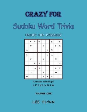 portada Crazy For Sudoku Word Trivia: Volume One (in English)