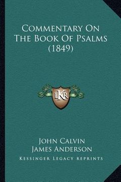 portada commentary on the book of psalms (1849) (en Inglés)