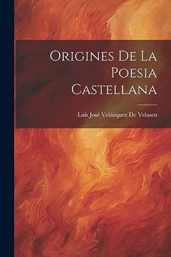 portada Origines de la Poesia Castellana (in Spanish)