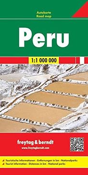 portada Peru f&b r/v (+R) 1/1M: Wegenkaart 1: 1 000 000