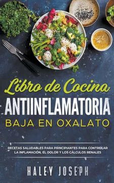 portada Libro de cocina antiinflamatoria baja en oxalatos