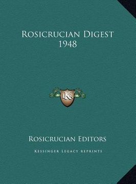 portada rosicrucian digest 1948 (en Inglés)