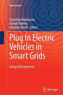 portada Plug in Electric Vehicles in Smart Grids: Energy Management (in English)