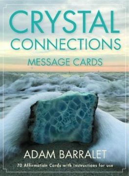 portada Crystal Connections Message Cards (70 Palm-Sized Affirmation Cards w (en Inglés)