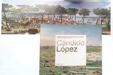 portada Lamina Candido Lopez  (Argentinos y l