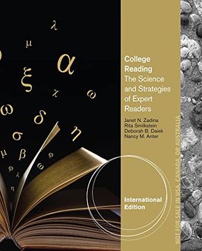 portada College Reading: The Science and Strategies of Expert Readers, International Edition