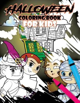 portada Halloween Coloring Book for Kids (en Inglés)