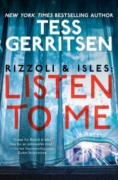 portada Rizzoli & Isles: Listen to me: A Novel (en Inglés)