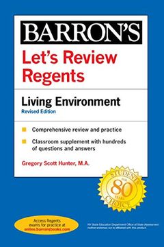 portada Let'S Review Regents: Living Environment Revised Edition (Barron'S Regents ny) (en Inglés)