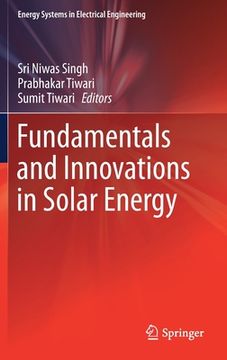 portada Fundamentals and Innovations in Solar Energy (en Inglés)
