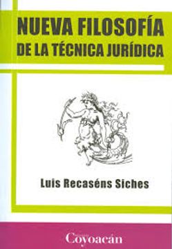 portada Nueva Filosofía de la Técnica Jurídica (in Spanish)