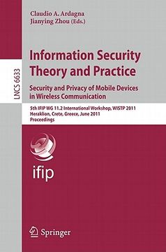 portada information security theory and practice (en Inglés)