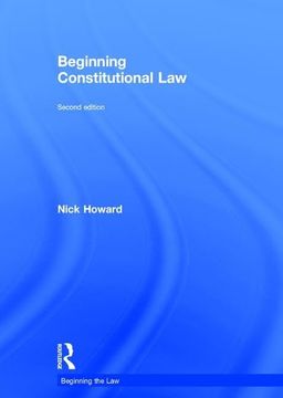 portada Beginning Constitutional Law (en Inglés)