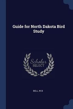 portada Guide for North Dakota Bird Study