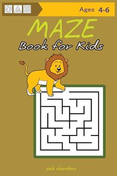portada Maze Book for Kids Ages 4-6 (in English)
