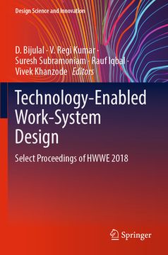 portada Technology-Enabled Work-System Design: Select Proceedings of Hwwe 2018 (in English)