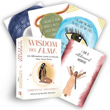portada Wisdom del Alma: 44 Affirmation Cards to Activate Your Inner Diosa (en Inglés)